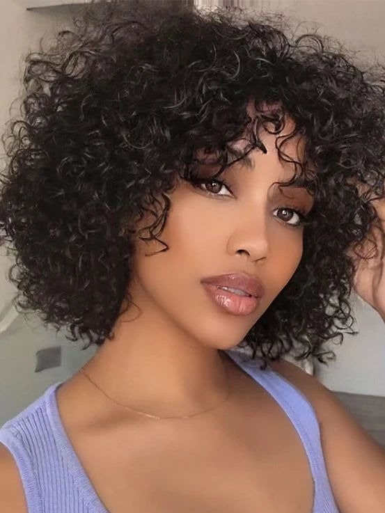 Curly Human Hair Wigs